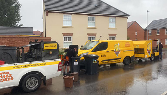 bin cleaning bedfordshire